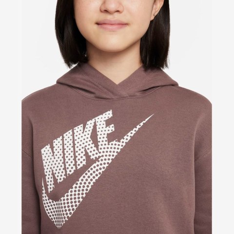 Bluza Nike NSW OS PO Hoodie Jr girls DZ4620 291 fioletowy M (137-147) Nike Bluza Nike NSW OS PO Hoodie Jr girls DZ4620 291 fioletowy M (137-147) Nike