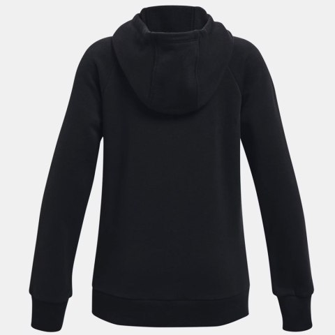 Bluza UA Girl's Rival Logo Hoodie 1366399 001 czarny M Under Armour