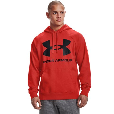 Bluza UA Rival Fleece Big Logo HD 1357093 839 czerwony S Under Armour