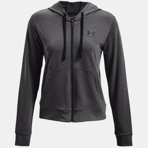 Bluza UA Rival Terry FZ Hoodie 1369853 010 szary XS Under Armour