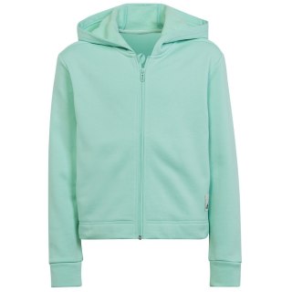 Dres adidas Cotton Hoodie TS girls Jr HR5840 zielony 152 cm Adidas