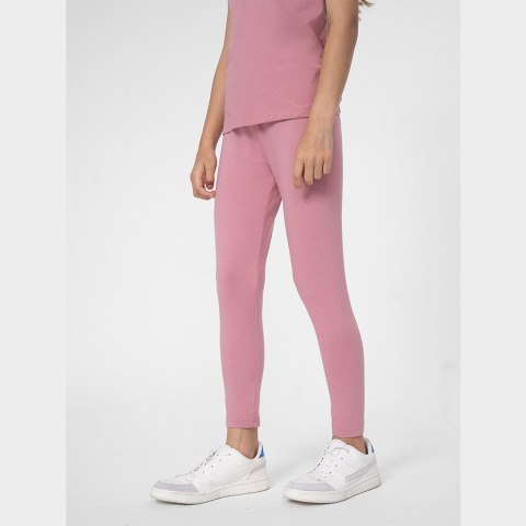 Legginsy 4F 4FJSS23TTIGF038 54S różowy 140 cm 4F Legginsy 4F 4FJSS23TTIGF038 54S różowy 140 cm 4F
