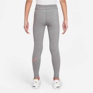 Legginsy Nike Sportswear Essential DN1853 091 szary L (147-158cm) Nike