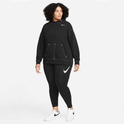 Legginsy Nike Sportswear Essential Swosh DM6207 010 czarny XS Nike Legginsy Nike Sportswear Essential Swosh DM6207 010 czarny XS Nike