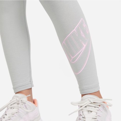Legginsy Nike Sportswear Favorites DD6278 077 szary S (128-137cm) Nike
