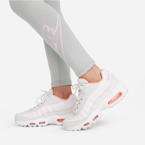 Legginsy Nike Sportswear Favorites DD6278 077 szary S (128-137cm) Nike
