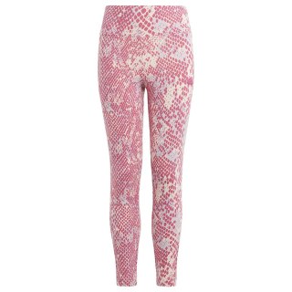 Legginsy adidas Essentials Future Icons Allover Print Tights girls IC0095 czerwony 164 cm Adidas