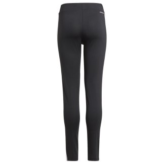 Legginsy adidas Girls D2M 3 Stripes Tight GN1453 czarny 134 cm Adidas