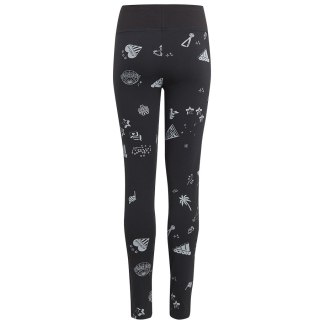 Legginsy adidas JG Bluv Q3 Tight girls Jr IA1567 czarny 140 cm Adidas