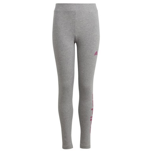 Legginsy adidas LIN TIG girls Jr IC3580 szary 152 cm Adidas