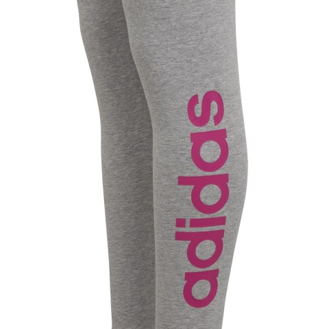 Legginsy adidas LIN TIG girls Jr IC3580 szary 152 cm Adidas
