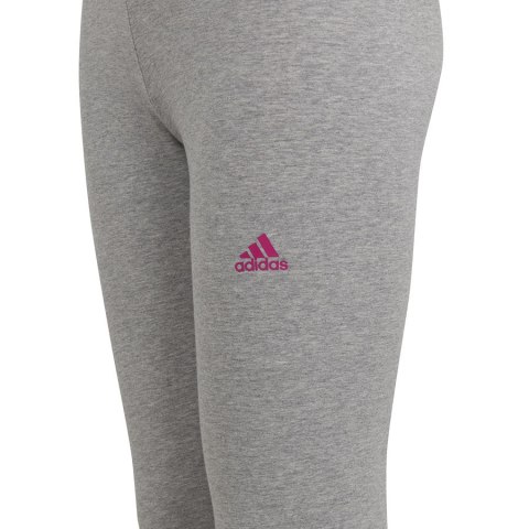 Legginsy adidas LIN TIG girls Jr IC3580 szary 164 cm Adidas