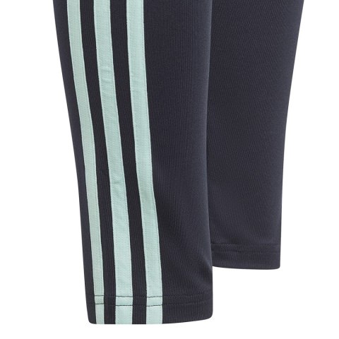 Legginsy adidas TR-ES 3 Stripes TIG girls Jr IJ9576 granatowy 140 cm Adidas
