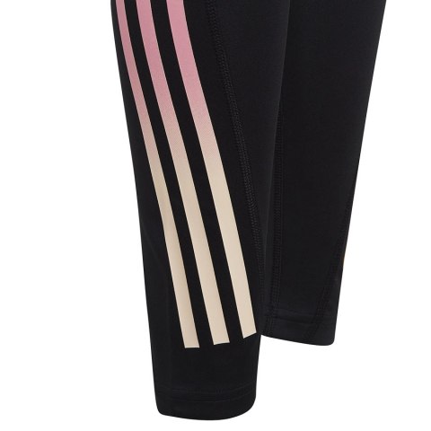 Legginsy adidas Training Aeroready 3S High-Rise 7/8 Optime TG girls IC0363 czarny 140 cm Adidas