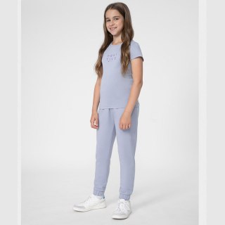 Spodnie 4F 4FJSS23TTROF158 34S niebieski 140 cm 4F