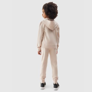 Spodnie 4F 4FJWSS24TTROF587 83S beżowy 152 cm 4F