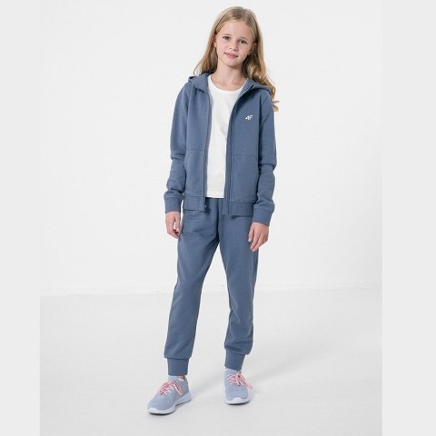 Spodnie 4F HJZ22-JSPDD001 32S niebieski 134 cm 4F Spodnie 4F HJZ22-JSPDD001 32S niebieski 134 cm 4F