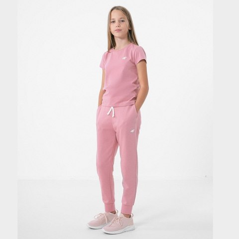 Spodnie 4F HJZ22-JSPDD001 56S różowy 158 cm 4F Spodnie 4F HJZ22-JSPDD001 56S różowy 158 cm 4F