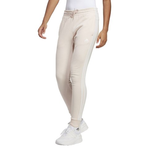 Spodnie adidas 3 Stripes FT CF Pants IC9924 beżowy S Adidas
