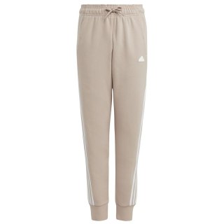 Spodnie adidas FI 3 Stripes Pant girls Jr IC0117 beżowy 140 cm Adidas
