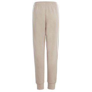 Spodnie adidas FI 3 Stripes Pant girls Jr IC0117 beżowy 140 cm Adidas