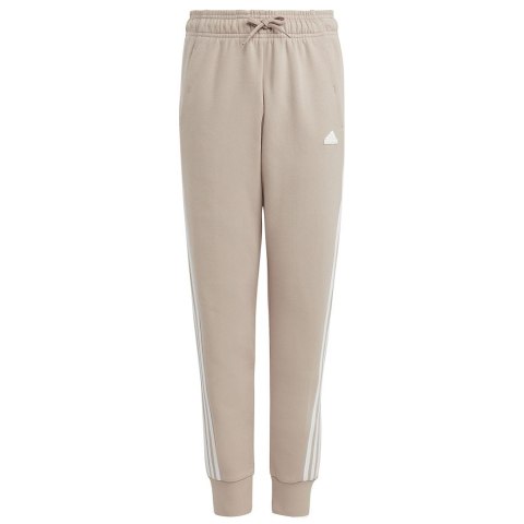 Spodnie adidas FI 3 Stripes Pant girls Jr IC0117 beżowy 170 cm Adidas