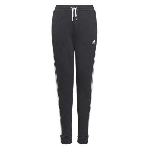 Spodnie adidas Girls Essentials 3 Stripes Fleece Pant GS2199 czarny 134 cm Adidas Spodnie adidas Girls Essentials 3 Stripes Fleece Pant GS2199 czarny 134 cm Adidas