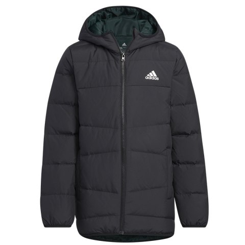 Kurtka adidas Frosty Jacket Jr HM5205 czarny 134 cm Adidas Kurtka adidas Frosty Jacket Jr HM5205 czarny 134 cm Adidas