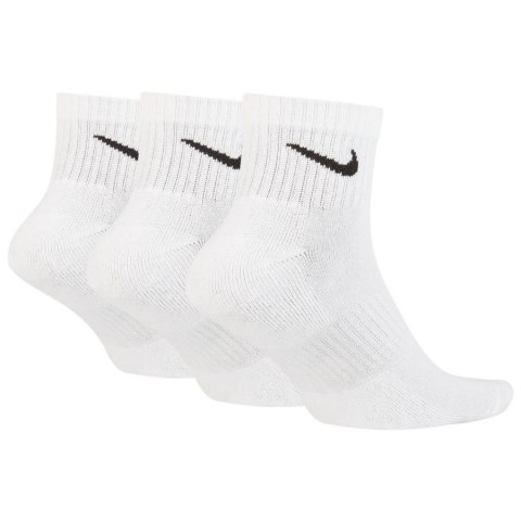 Skarpety Nike Everyday Cushion Ankle SX7667-100 biały 46-50 Nike Skarpety Nike Everyday Cushion Ankle SX7667-100 biały 46-50 Nike