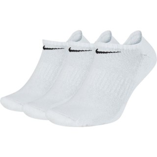 Skarpety Nike Everyday Cushioned 3Pack SX7673 100 biały 46-50 Nike