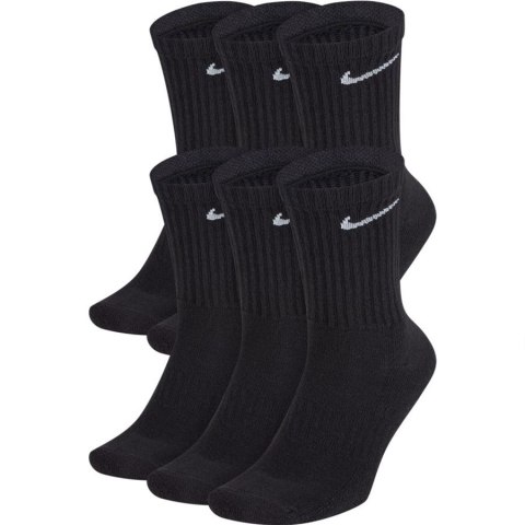 Skarpety Nike Everyday Cushion Long SX7666-010 czarny 42-46 Nike