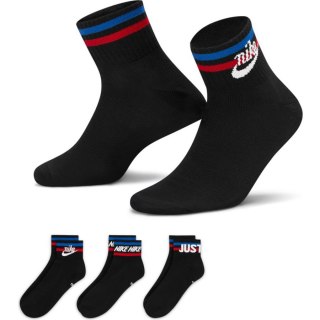 Skarpety Nike Everyday Essential 3Pack DX5080 010 czarny 34-38 Nike