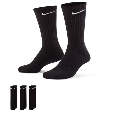 Skarpety Nike Everyday SX7664-010 czarny 34-38 Nike