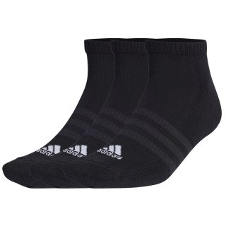 Skarpety adidas Cushioned Low-Cut 3PP IC1332 czarny 37-39 Adidas