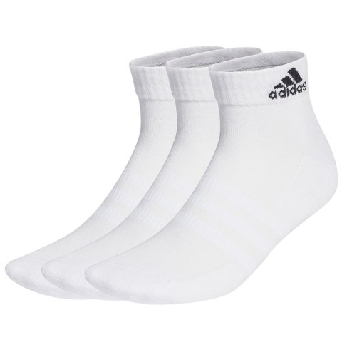 Skarpety adidas Cushioned Sportswear Ankle 3PP HT3441 biały 40-42 Adidas Skarpety adidas Cushioned Sportswear Ankle 3PP HT3441 biały 40-42 Adidas