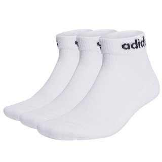 Skarpety adidas Linear Ankle Cushioned 3PP HT3457 biały 43-45 Adidas