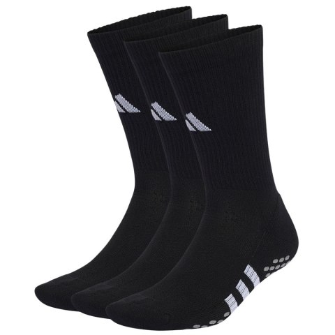 Skarpety adidas Performance Cushioned Crew Grip 3PP IP2645 czarny 40-42 Adidas Skarpety adidas Performance Cushioned Crew Grip 3PP IP2645 czarny 40-42 Adidas