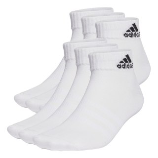 Skarpety adidas Thin & Light Sportswear Ankle 6PP HT3430 biały 40-42 Adidas