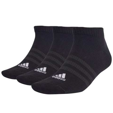 Skarpety adidas Thin and Light Sportswear Low-Cut 3PP IC1336 czarny 40-42 Adidas