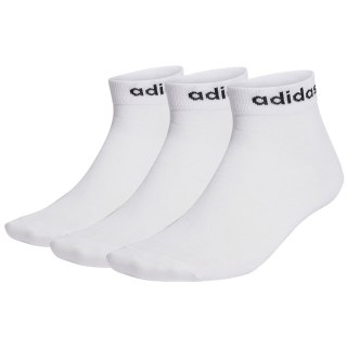 Skarpety adidas Think Linear Ankle 3PP HT3451 biały 40-42 Adidas