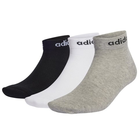 Skarpety adidas Think Linear Ankle 3PP IC1306 multikolor 43-45 Adidas