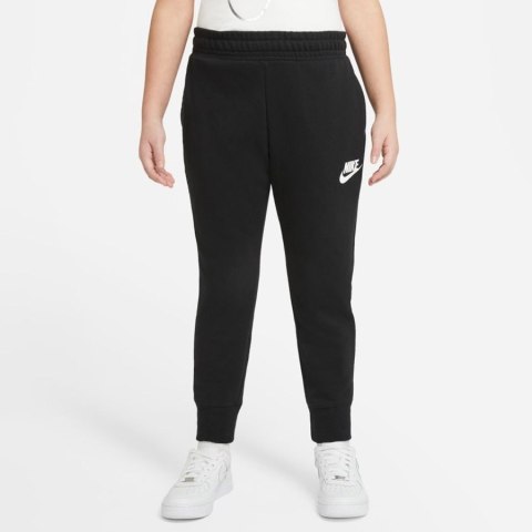 Spodnie Nike Sportswear Club Big Kids' (Girls') French Terry Pants czarny S Nike Spodnie Nike Sportswear Club Big Kids' (Girls') French Terry Pants czarny S Nike