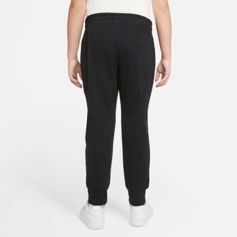Spodnie Nike Sportswear Club Big Kids' (Girls') French Terry Pants czarny S Nike Spodnie Nike Sportswear Club Big Kids' (Girls') French Terry Pants czarny S Nike