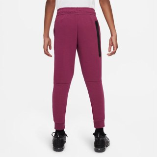 Spodnie Nike Sportswear Tech Flecce Jr CU9213 653 czerwony L(147-158cm) Nike