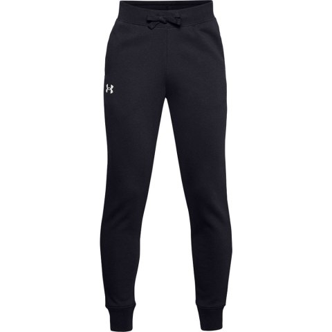 Spodnie UA Boy's Rival Cotton Pants 1357634 001 czarny S Under Armour Spodnie UA Boy's Rival Cotton Pants 1357634 001 czarny S Under Armour