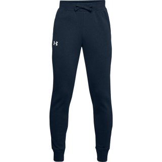 Spodnie UA Boy's Rival Cotton Pants 1357634 408 granatowy S Under Armour