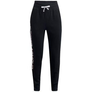 Spodnie UA Rival Fleece Joggers JR 1356487 002 czarny S Under Armour