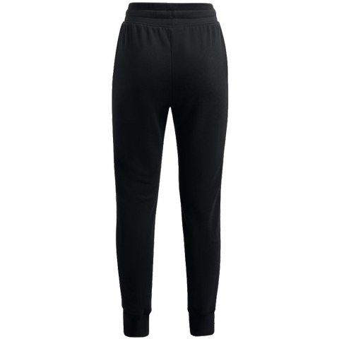Spodnie UA Rival Fleece Joggers JR 1356487 002 czarny S Under Armour