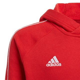 Bluza dla dzieci adidas Core 18 Hoody JUNIOR czerwona CV3431 Adidas teamwear