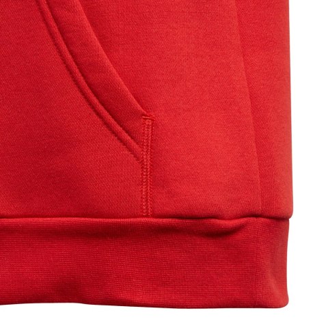 Bluza dla dzieci adidas Core 18 Hoody JUNIOR czerwona CV3431 Adidas teamwear Bluza dla dzieci adidas Core 18 Hoody JUNIOR czerwona CV3431 Adidas teamwear